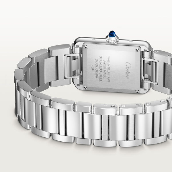 Tank Must 29 X 22 mm solarbeat en acier inoxydable, petit mod&egrave;le